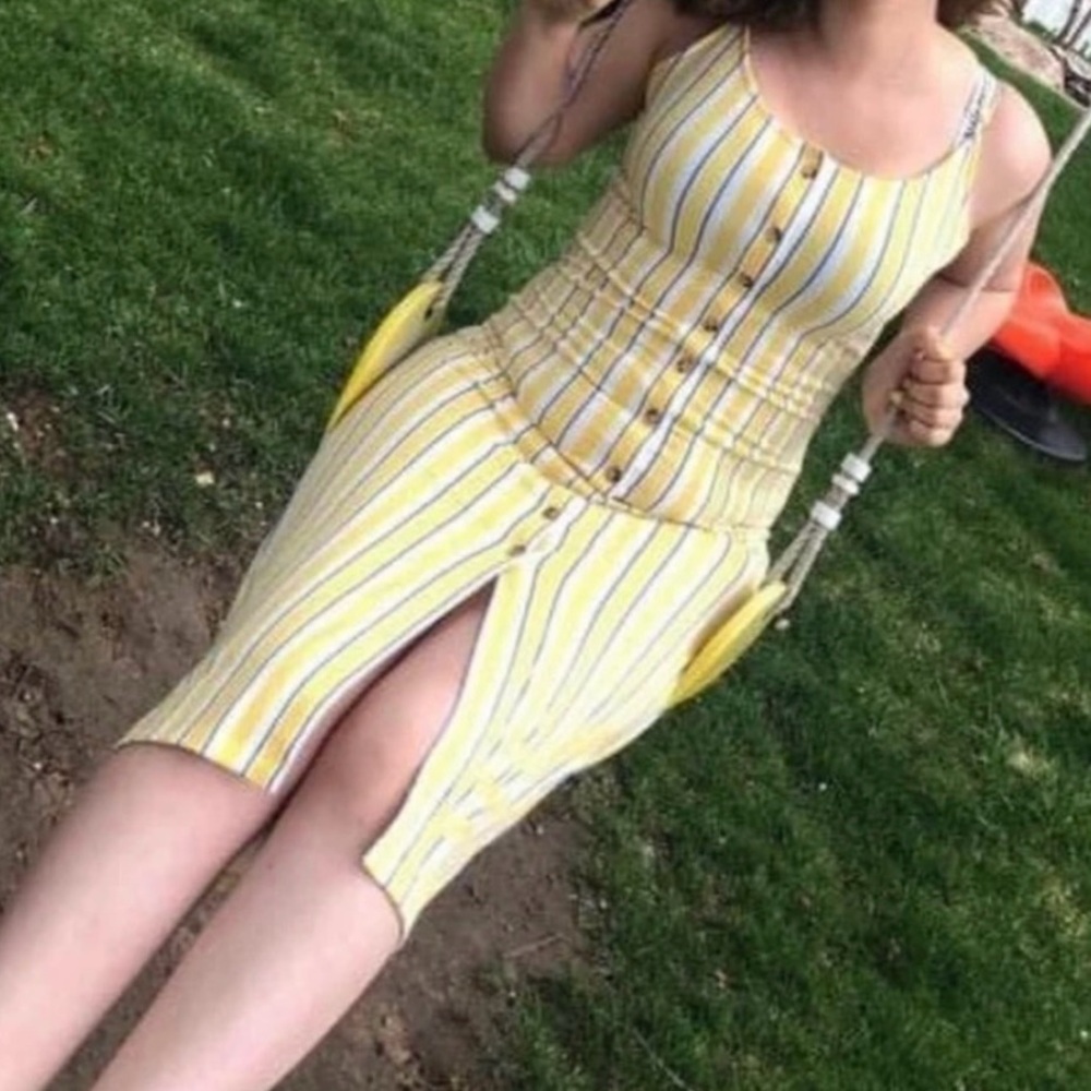 F21 Yellow Dress